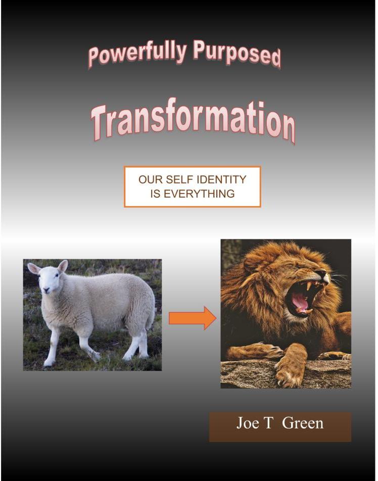 Powerfully Purposed Transformation book cover, by Joe T. Green
